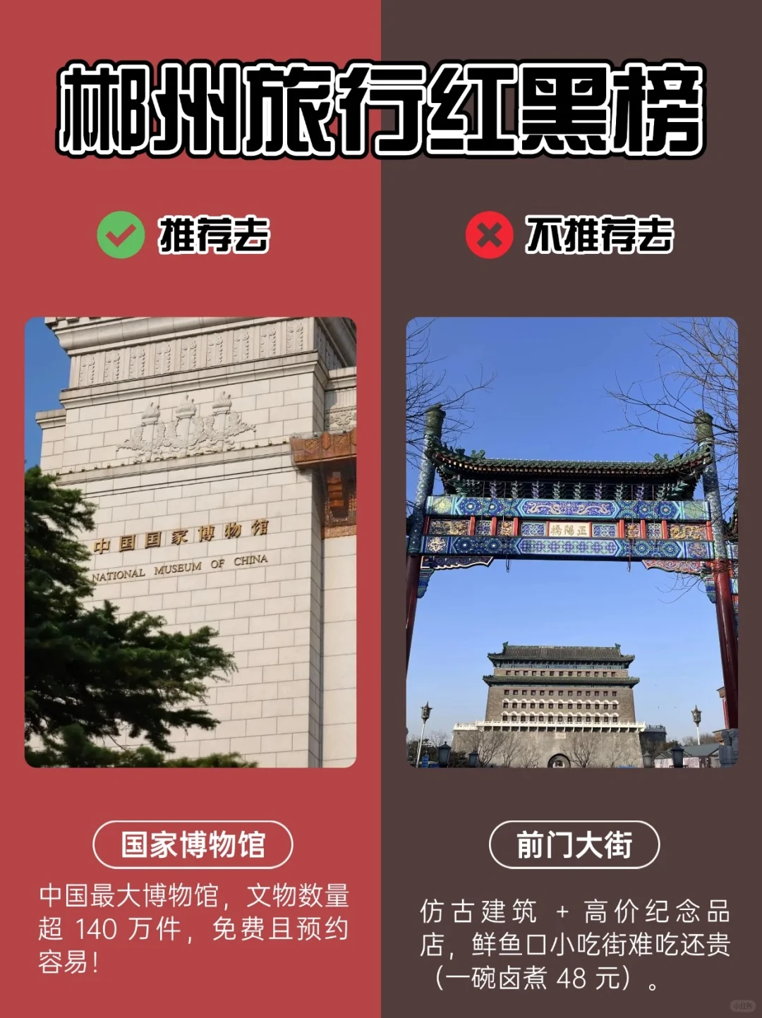 北京旅游红黑榜