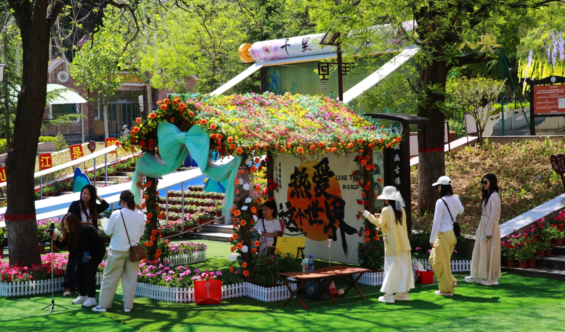 🌺五一封神级出片！闯进现实版莫奈花园，