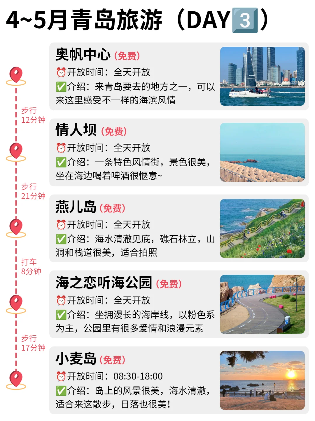 J人闺蜜做的青岛旅游攻略震惊我了❗