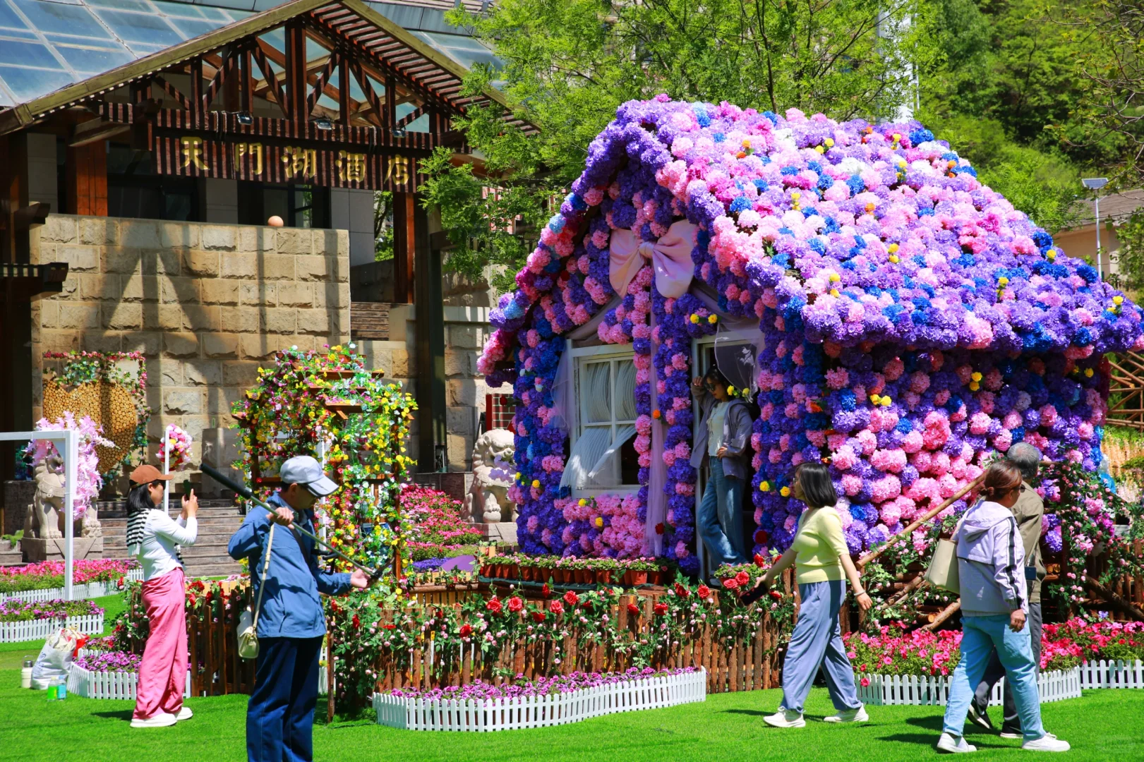 🌺五一封神级出片！闯进现实版莫奈花园，