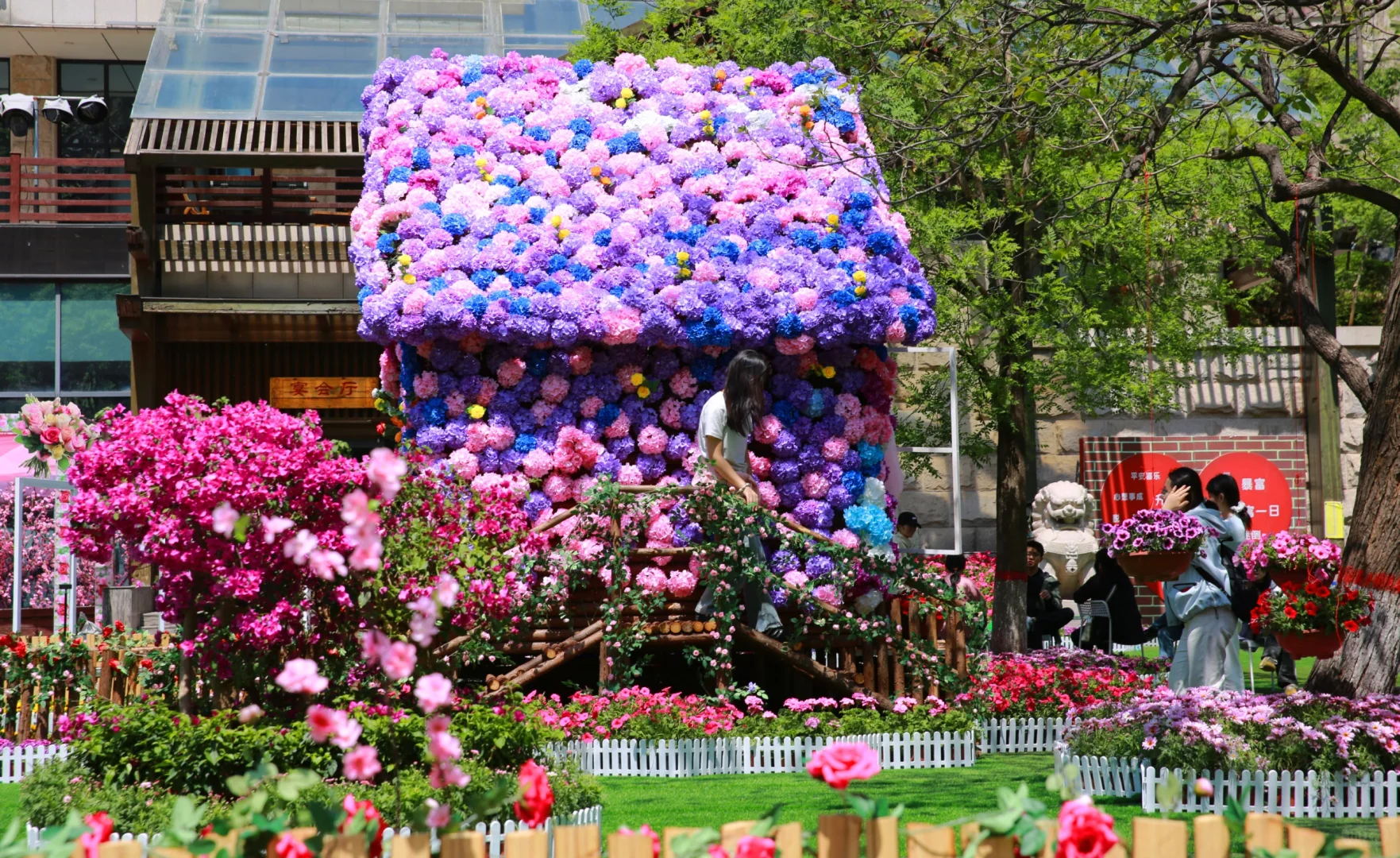 🌺五一封神级出片！闯进现实版莫奈花园，