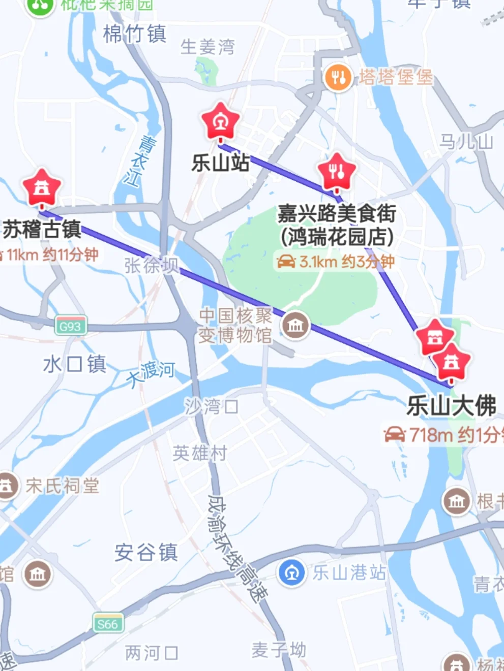 🌆乐山一日游 | 美食与美景的完美邂逅