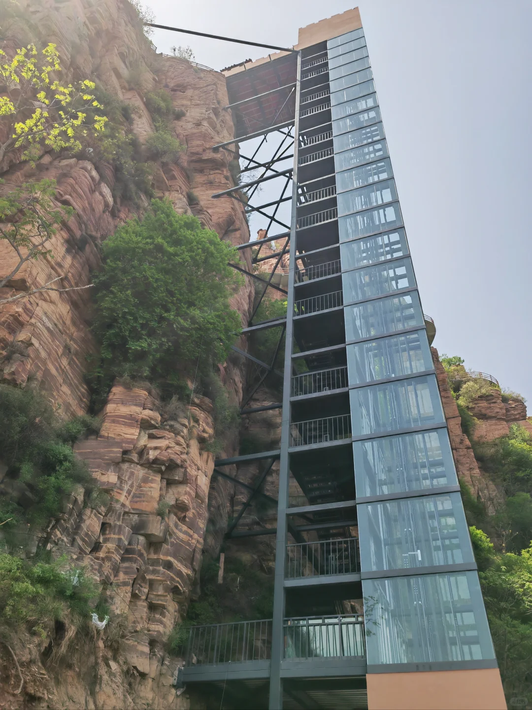 邯郸东太行北高峰的电梯五一运行了