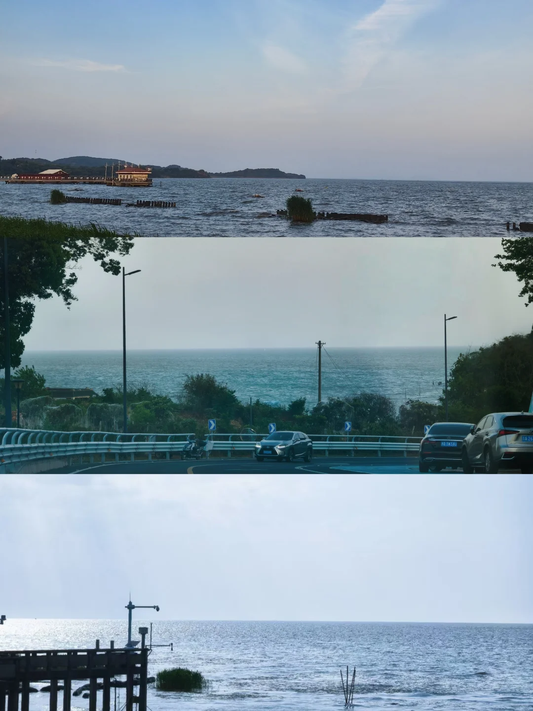 这不是镰仓，是全长393公里的太湖🌊