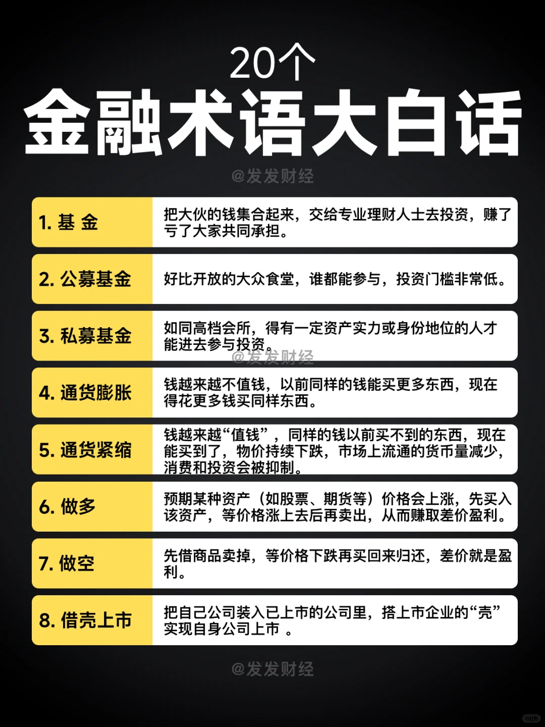 秒懂金融！20 个术语 “白话” 大揭秘