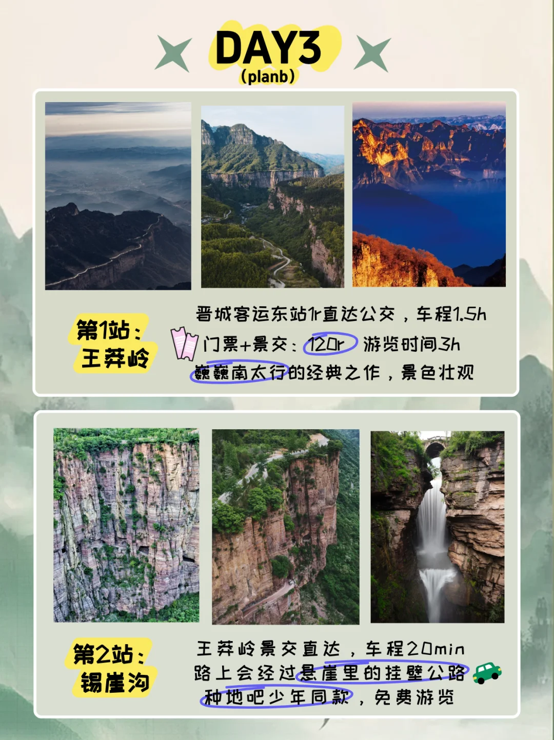 晋城五一旅游攻略！！看这一篇就够啦！！