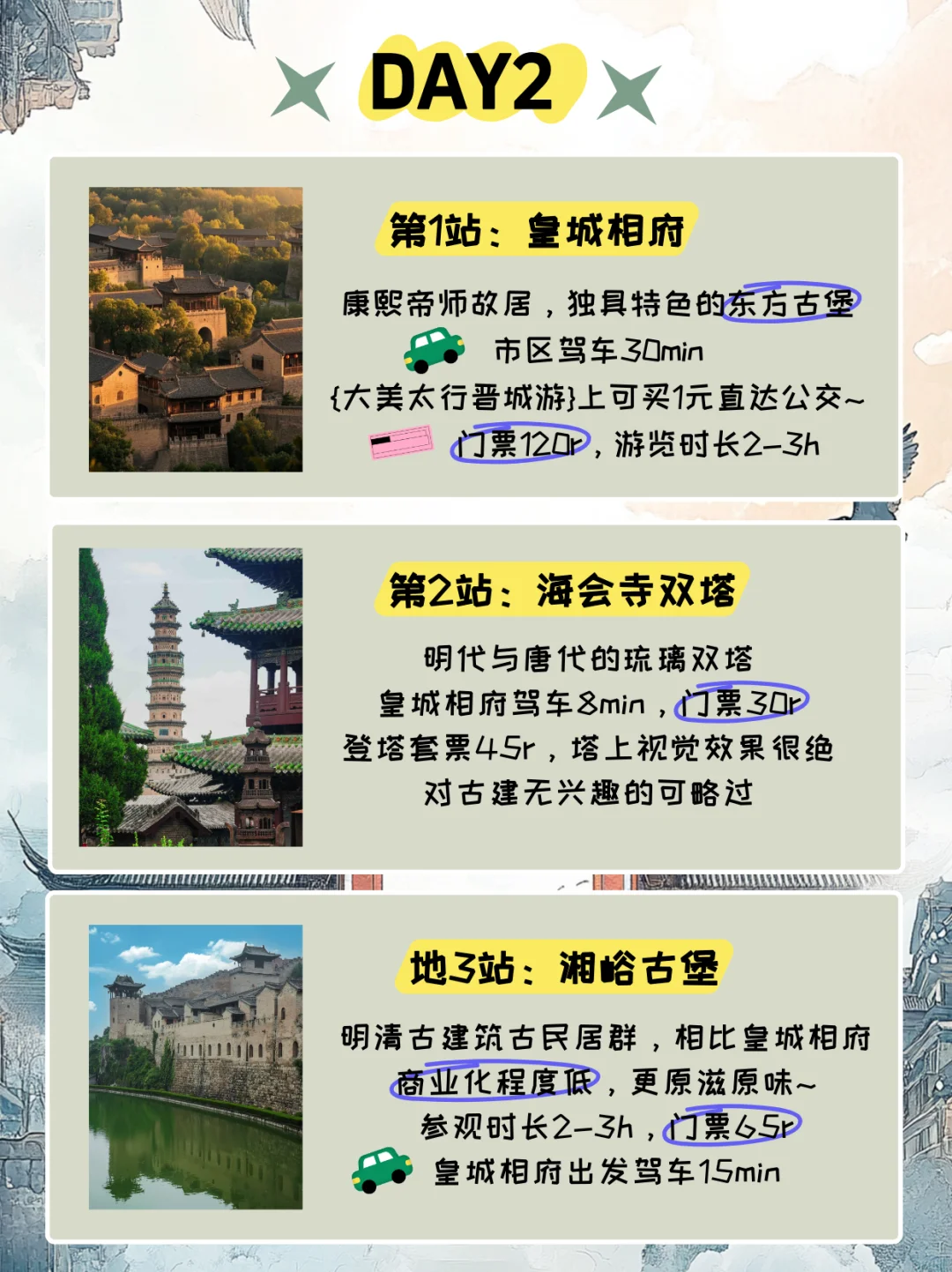 晋城五一旅游攻略！！看这一篇就够啦！！