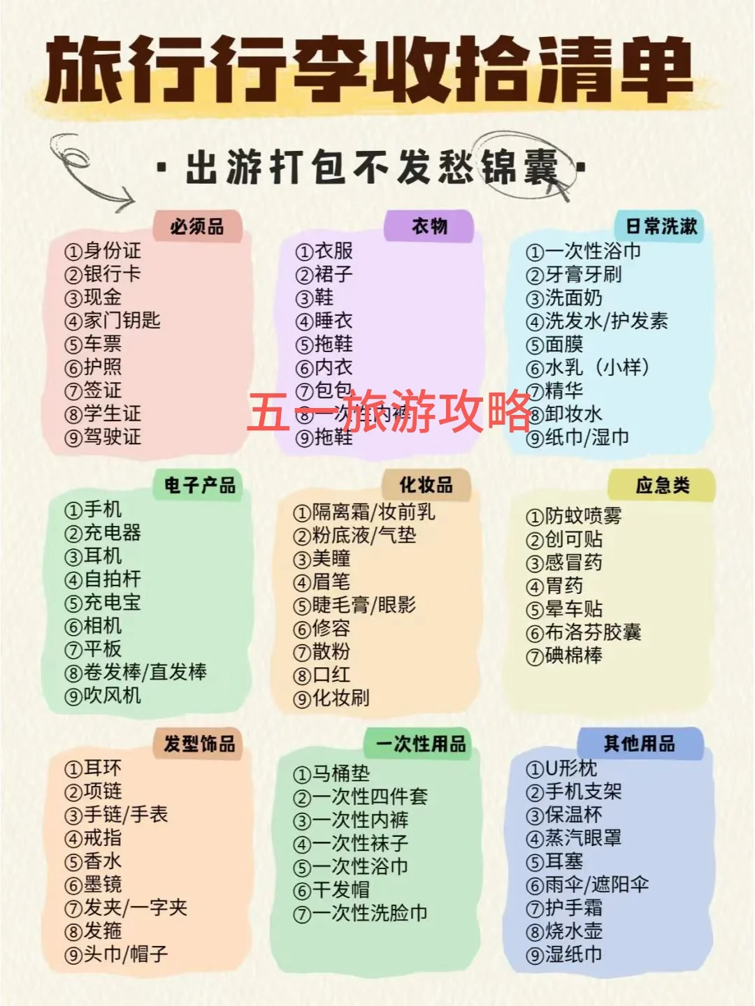 全国五一旅游攻略