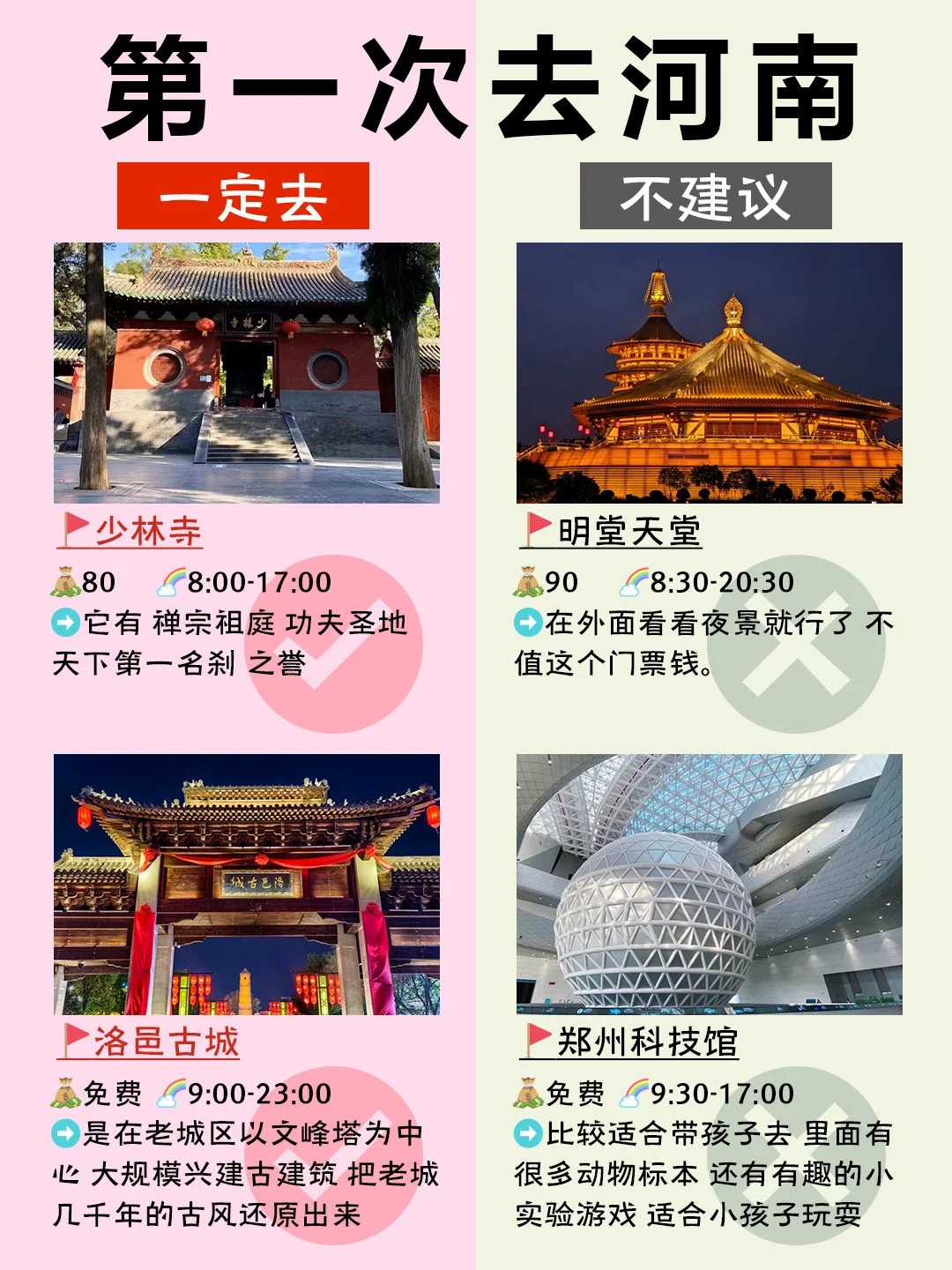 好好看姐妹第一次来河南一定去🆚不建议