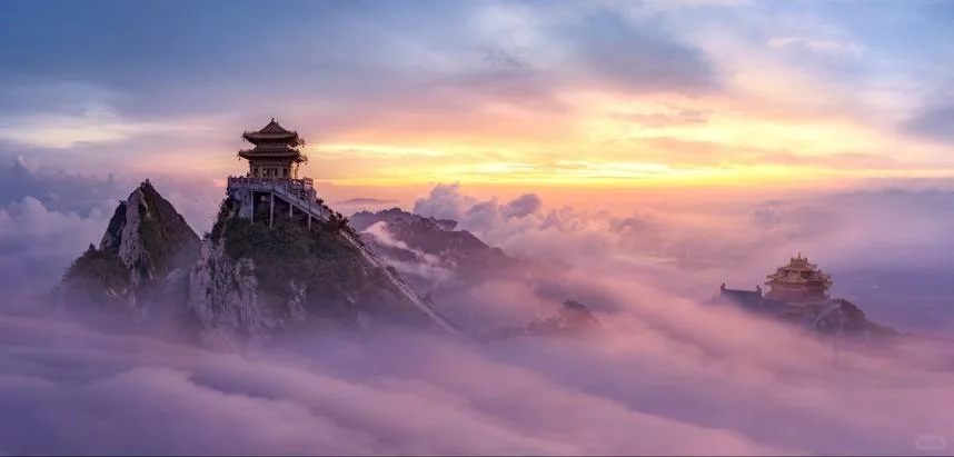 冬季的老君山太美了！