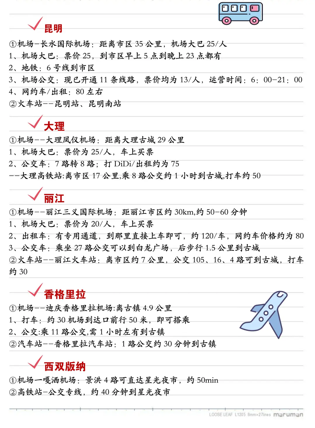 土著整理的云南旅游攻略，真的很实用?