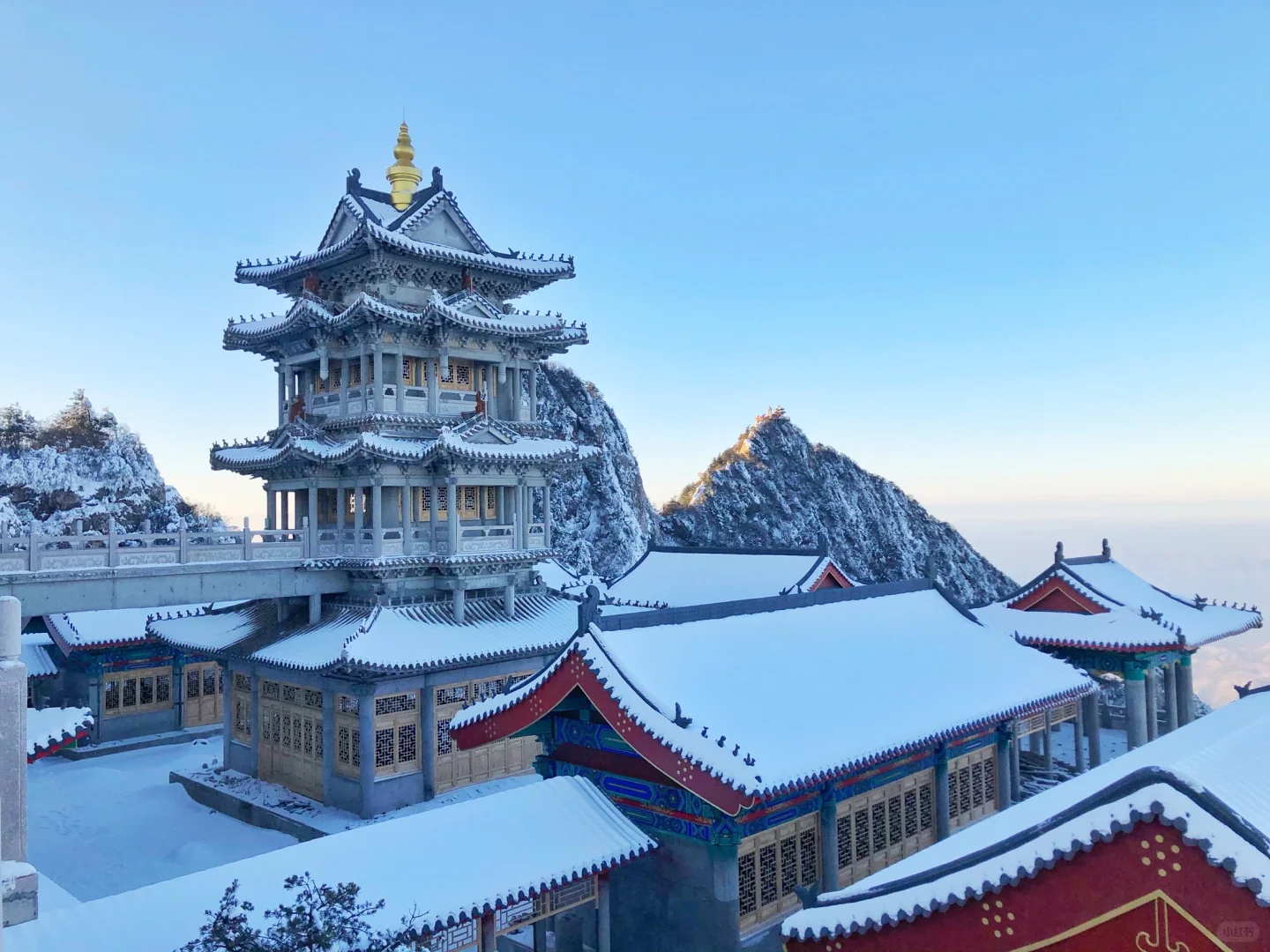 冬季的老君山太美了！