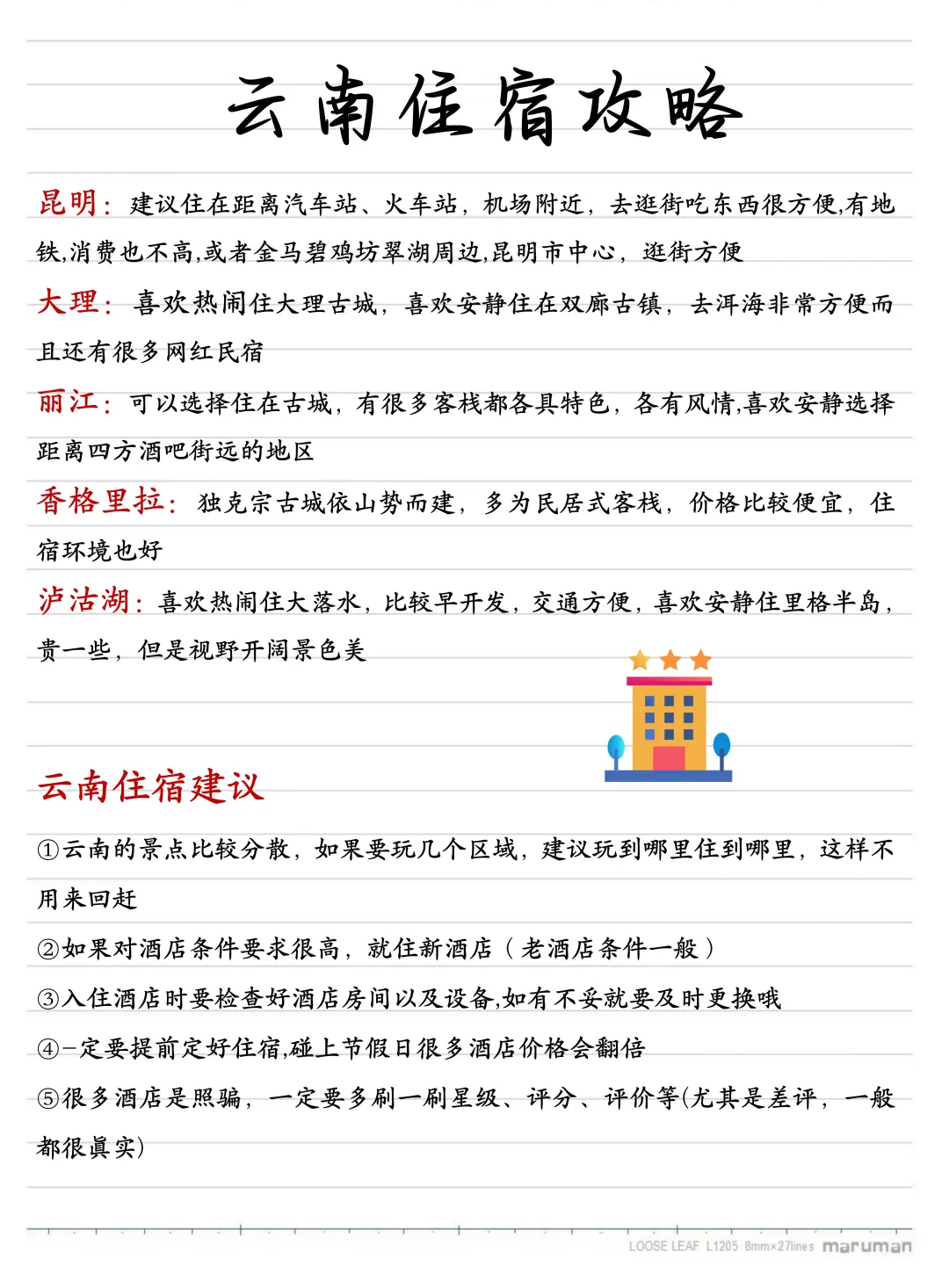 土著整理的云南旅游攻略，真的很实用?