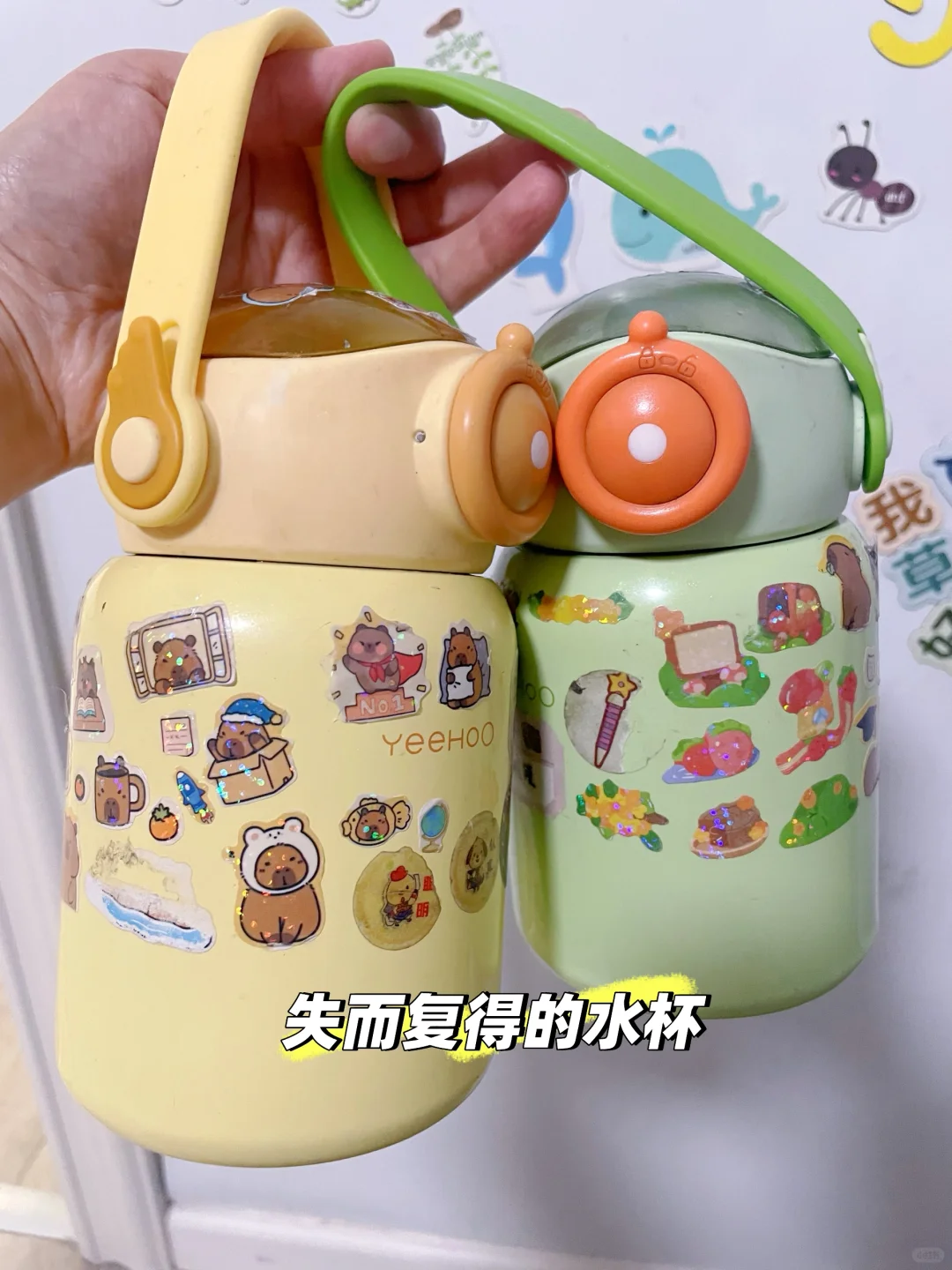 感谢揽月湾景区工作人员帮娃找回丢失的水杯