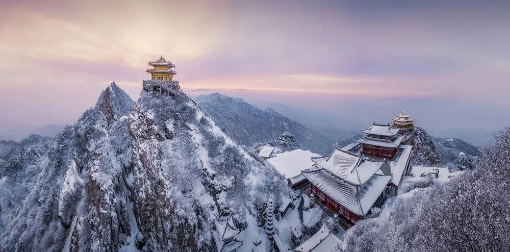 冬季的老君山太美了！