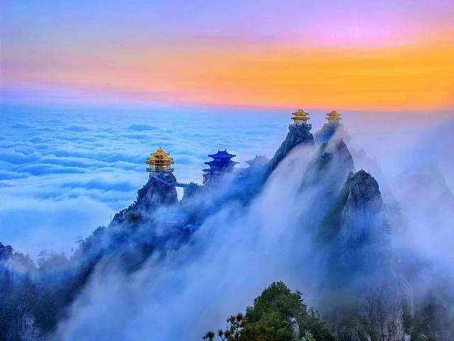 冬季的老君山太美了！