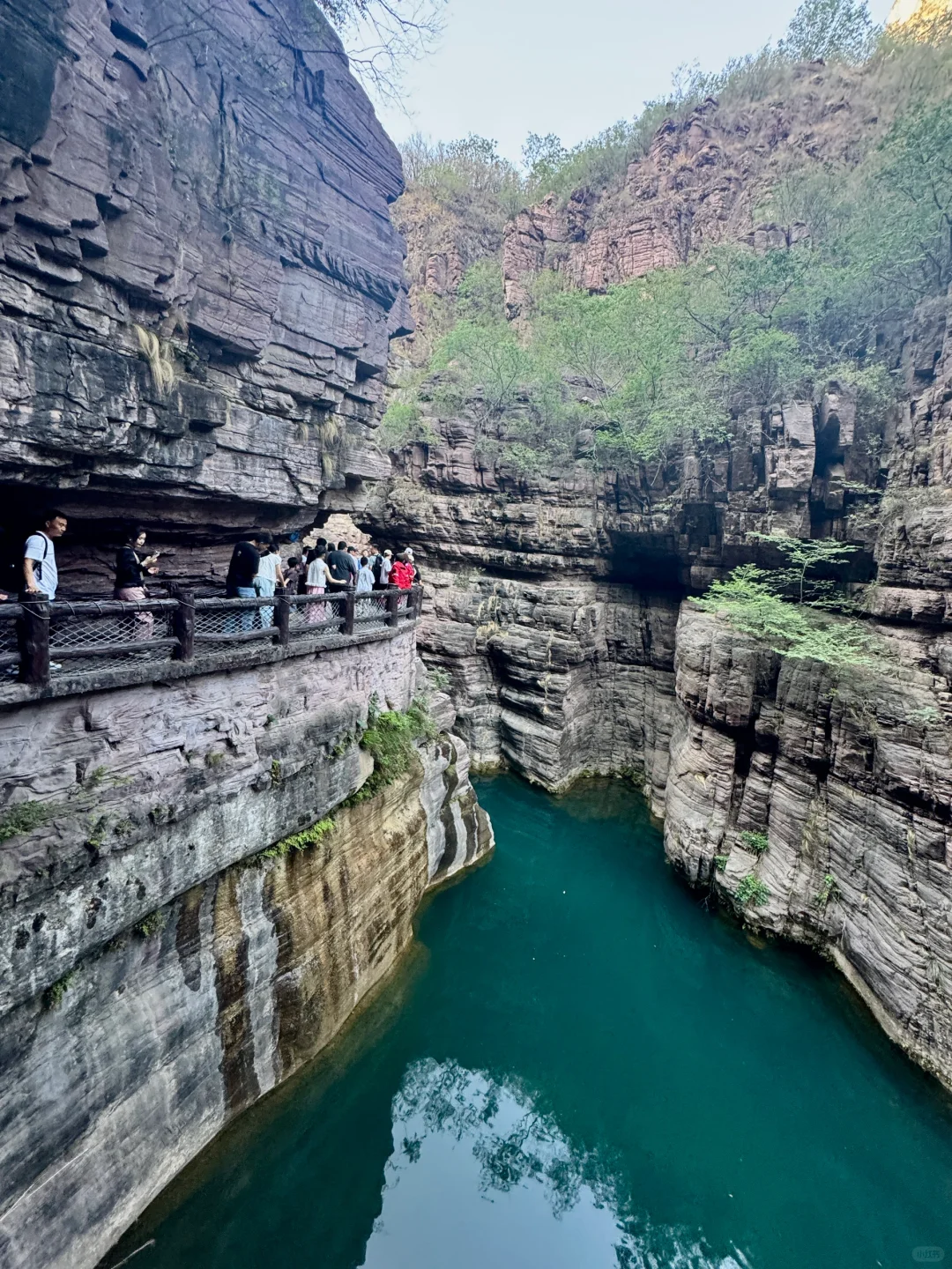 五一的云台山走不动根本走不动