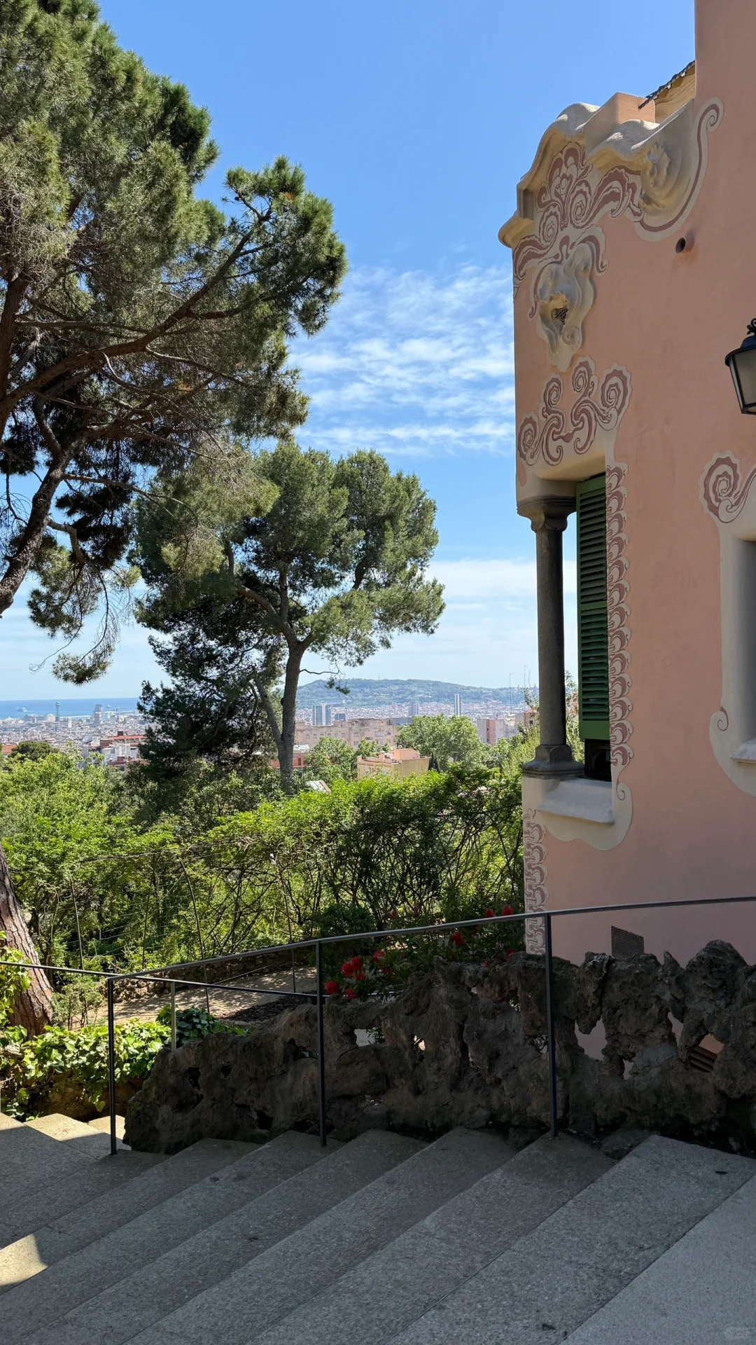 桂尔公园｜原来巴塞罗那的尽头是大海