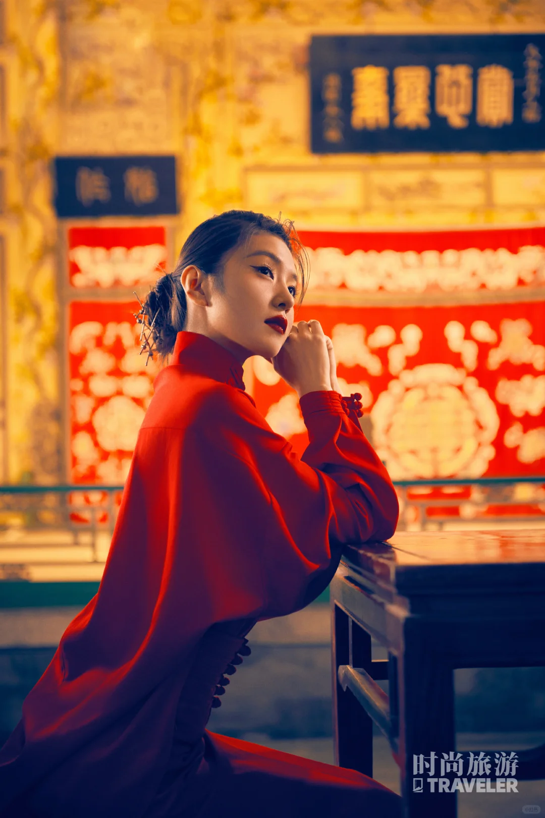 时尚旅游——李云霄恭王府博物馆大片