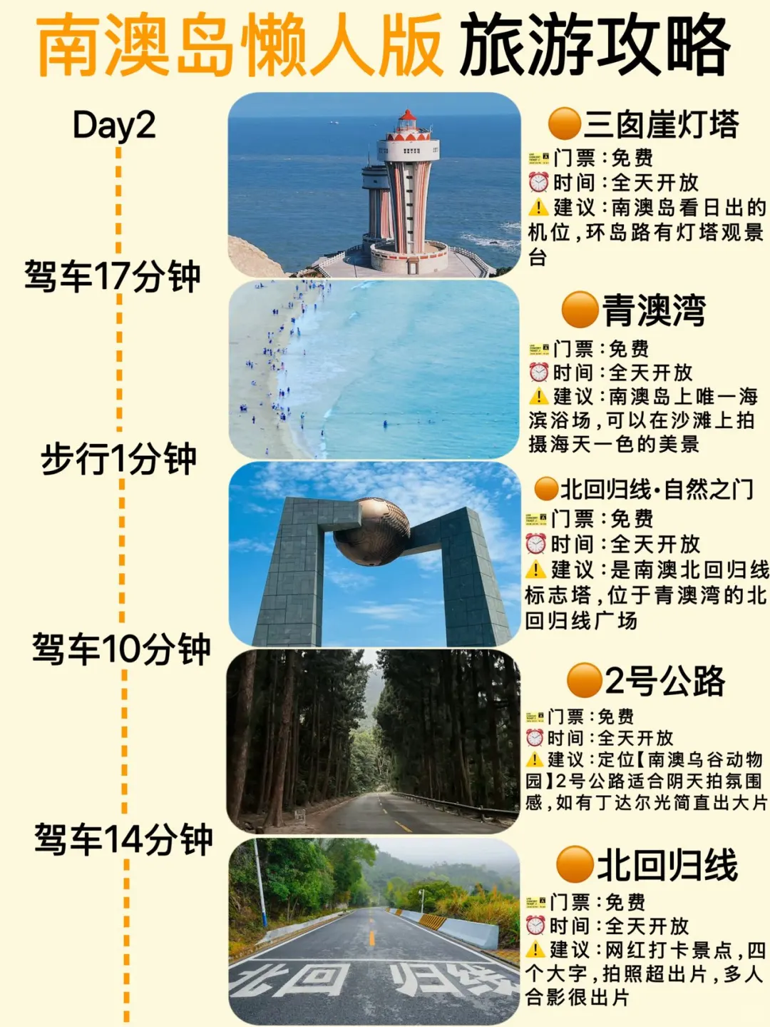 懒人版||汕头南澳岛两天一夜旅游攻略看这里