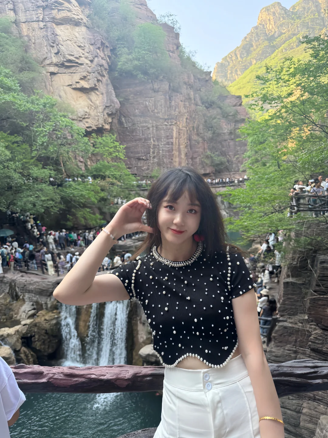 五一的云台山走不动根本走不动