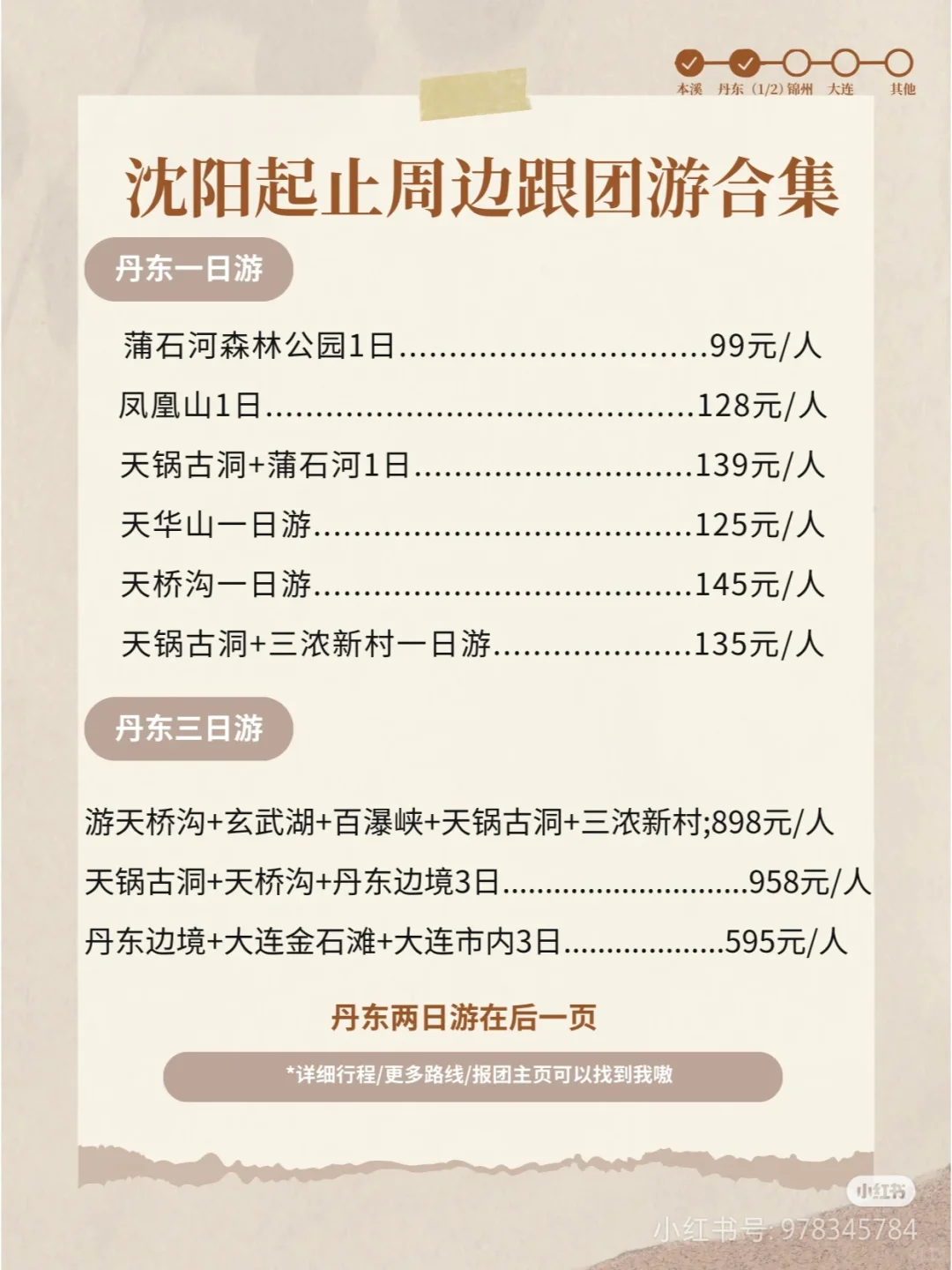 辽宁省旅游攻略旅游景点地图