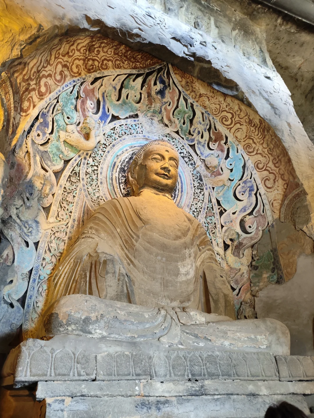 五一游响堂山石窟(今天天气真好)