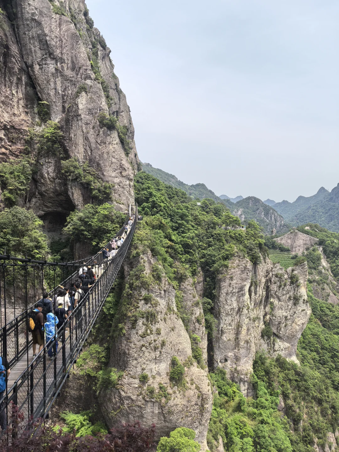 五一假期的雁荡山，玩了几个小时没碰到游客