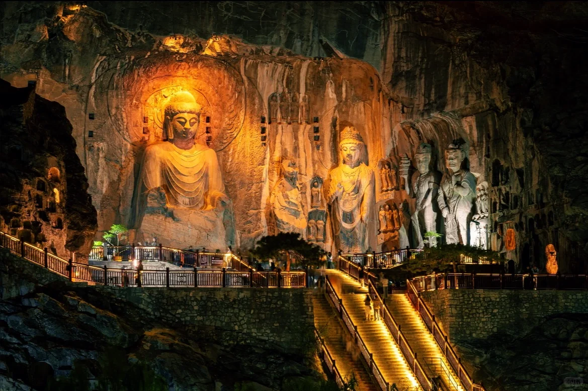 龙门石窟📍洛阳旅游·懒人攻略!石窟路线图❗️