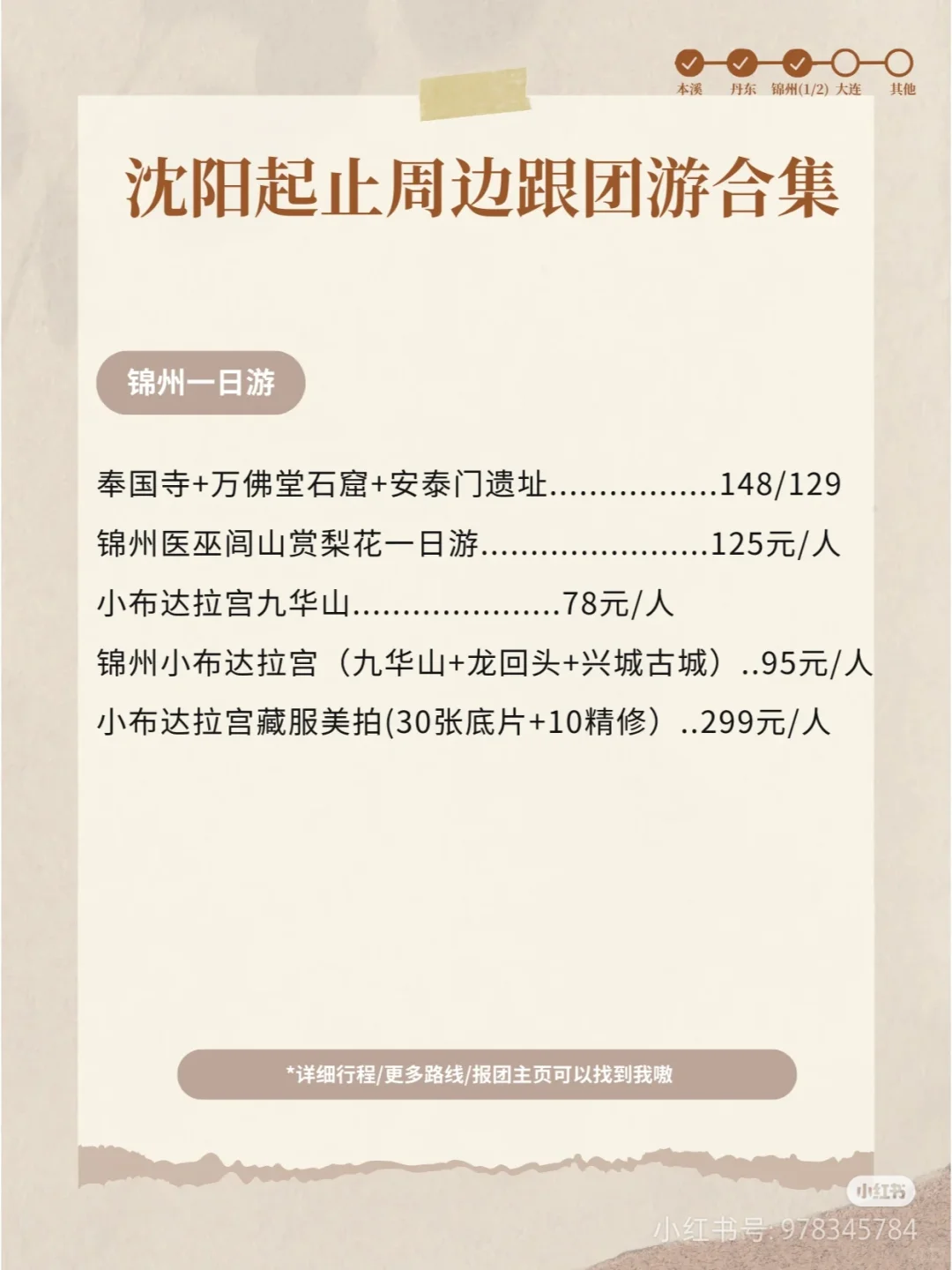 辽宁省旅游攻略旅游景点地图