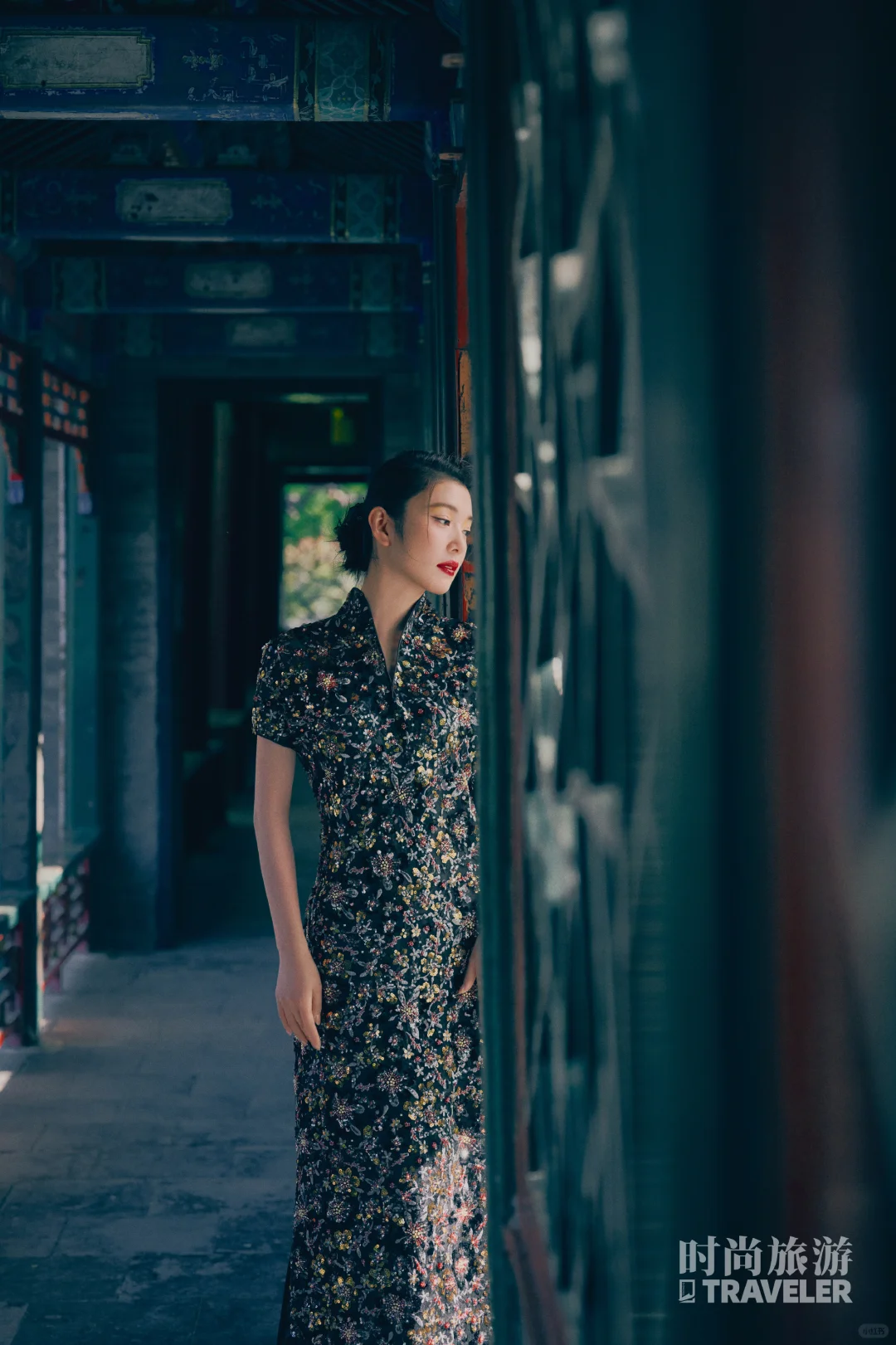 时尚旅游——李云霄恭王府博物馆大片