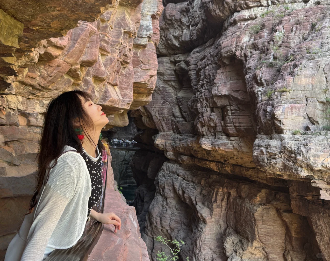 五一的云台山走不动根本走不动