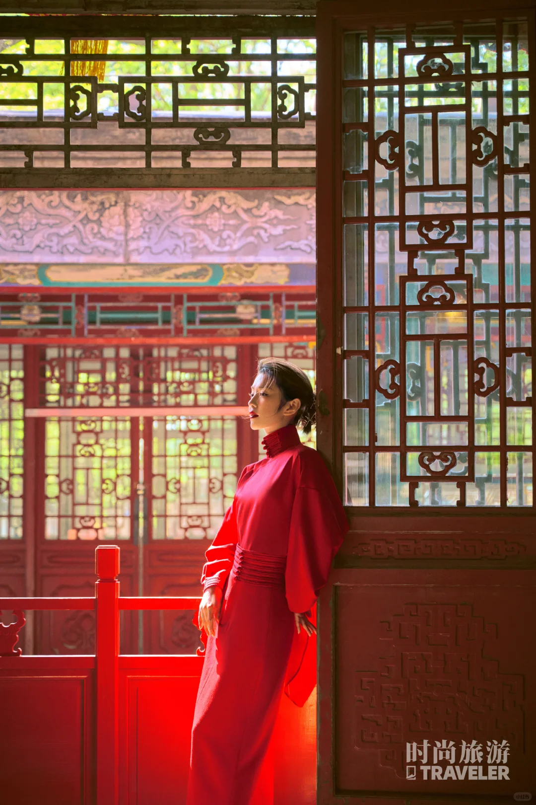 时尚旅游——李云霄恭王府博物馆大片