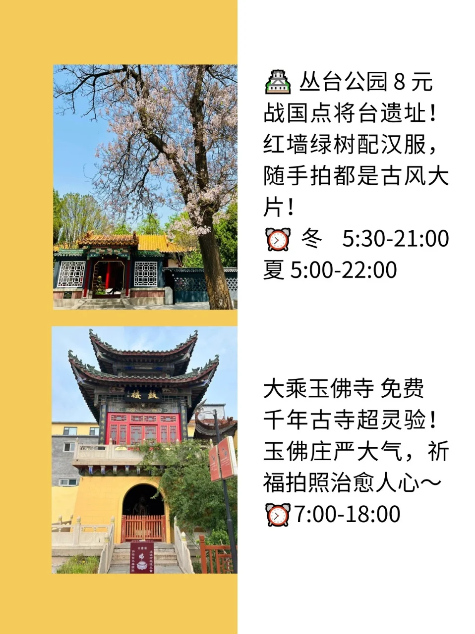 邯郸旅行｜这 9 个景点直接美到想原地退休