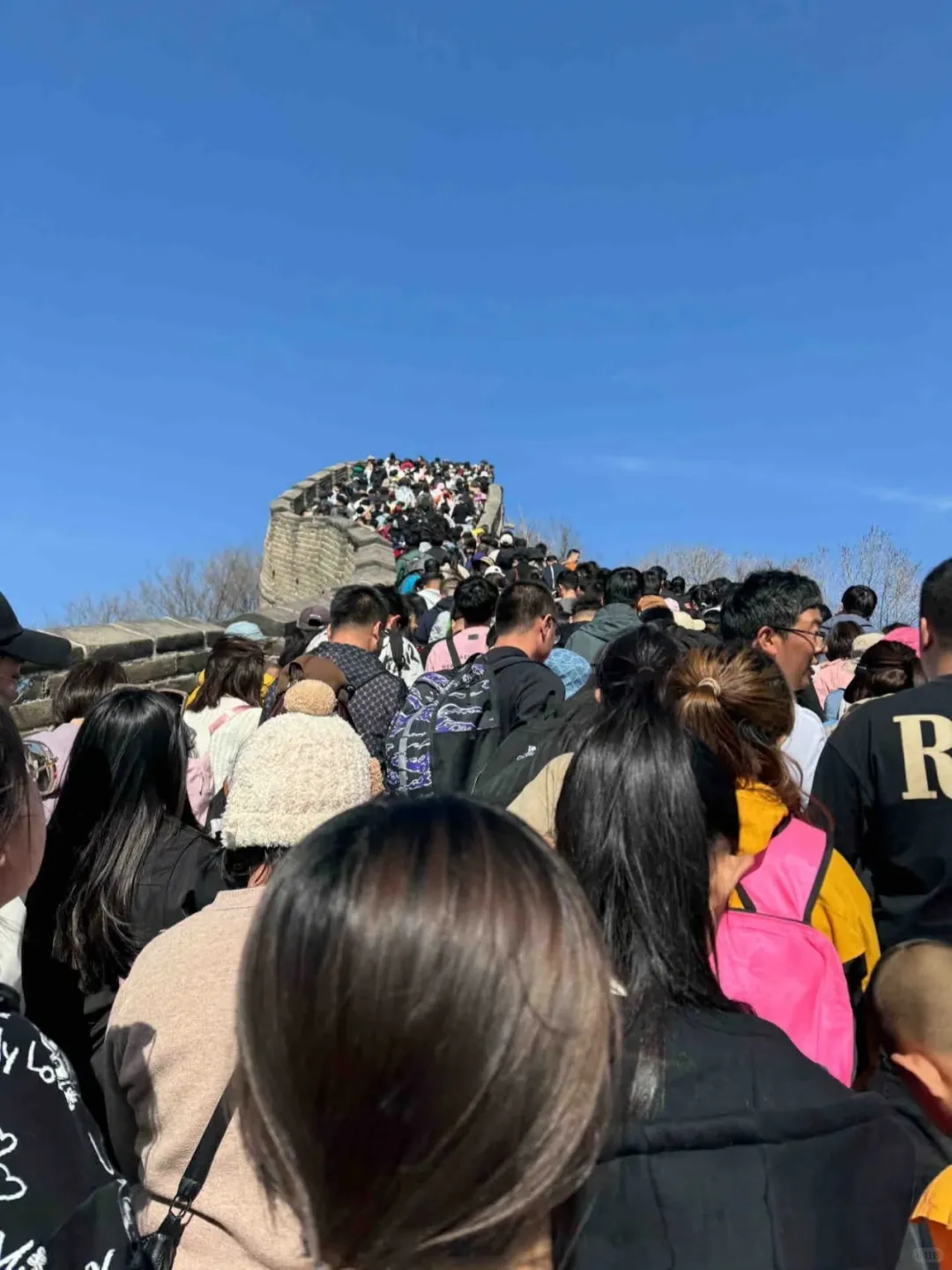 北京现状。排队三小时，参观三分钟