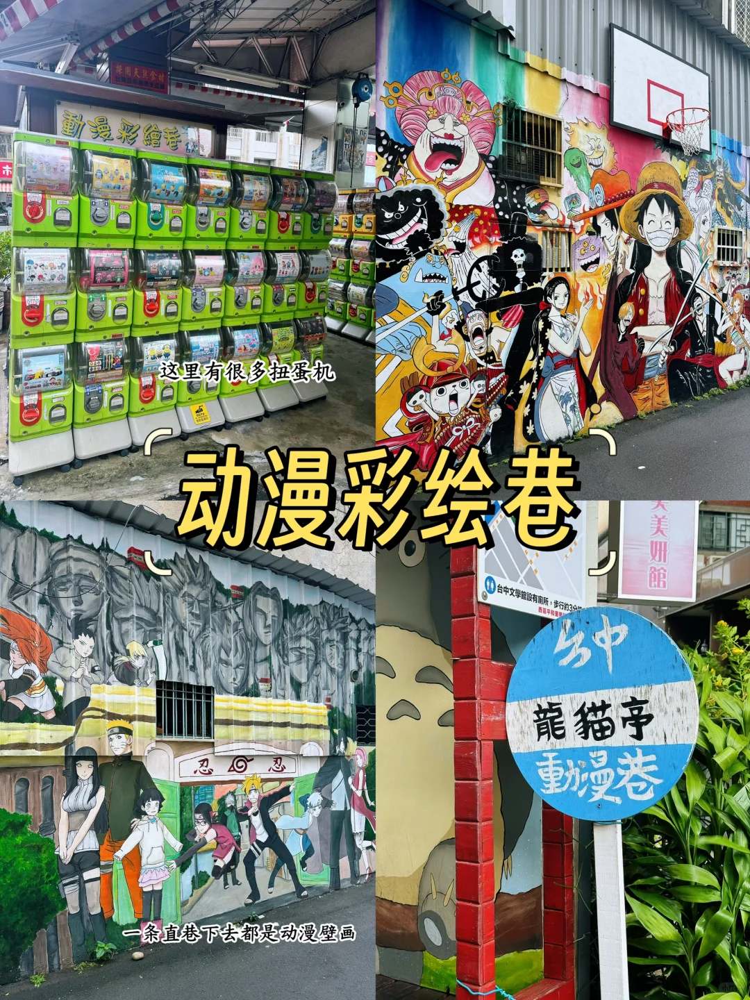 📍台中 | 一日游的小众0门票景点推荐！✨