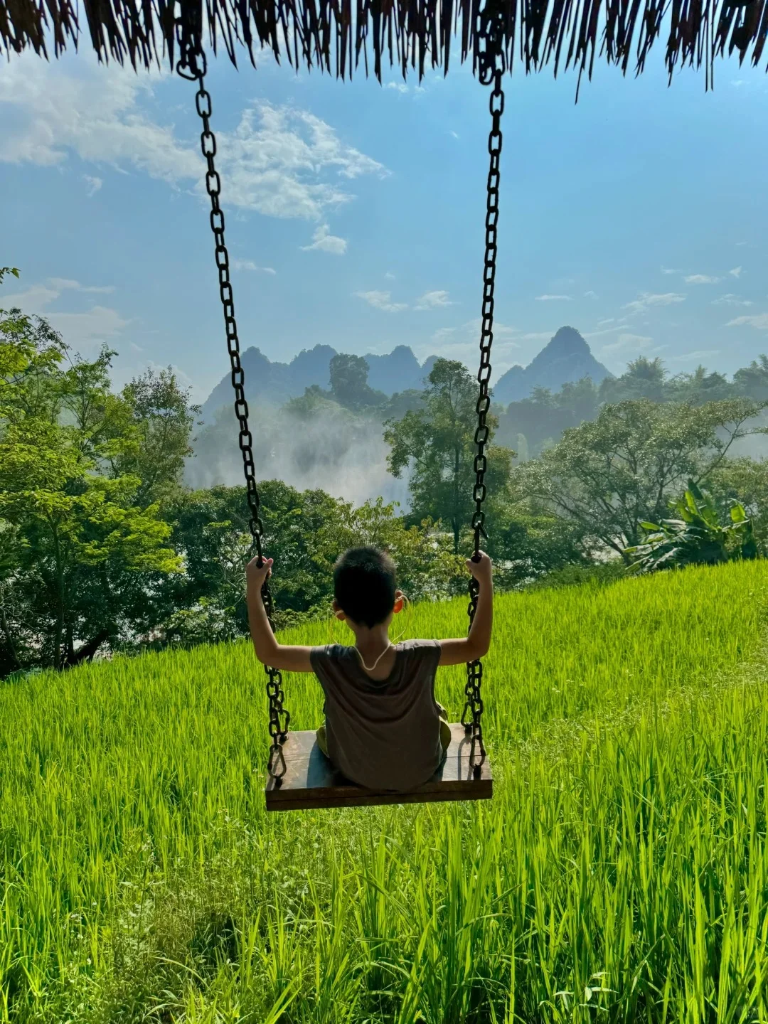 带娃住进崇左26℃神仙地，景美人少过五一！🍃