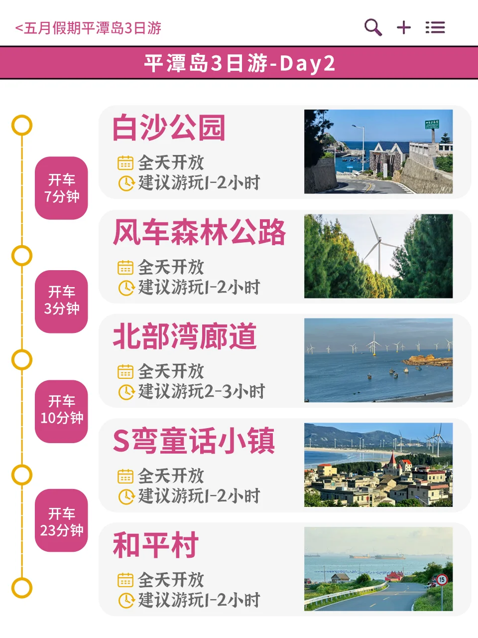 说真的，平潭没必要每个景点都去....