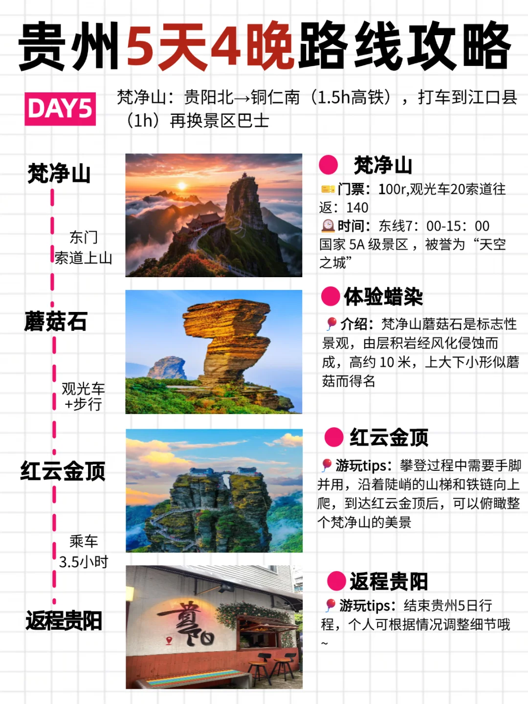 贵州旅游不绕路🔥看这篇就够了✅‼️