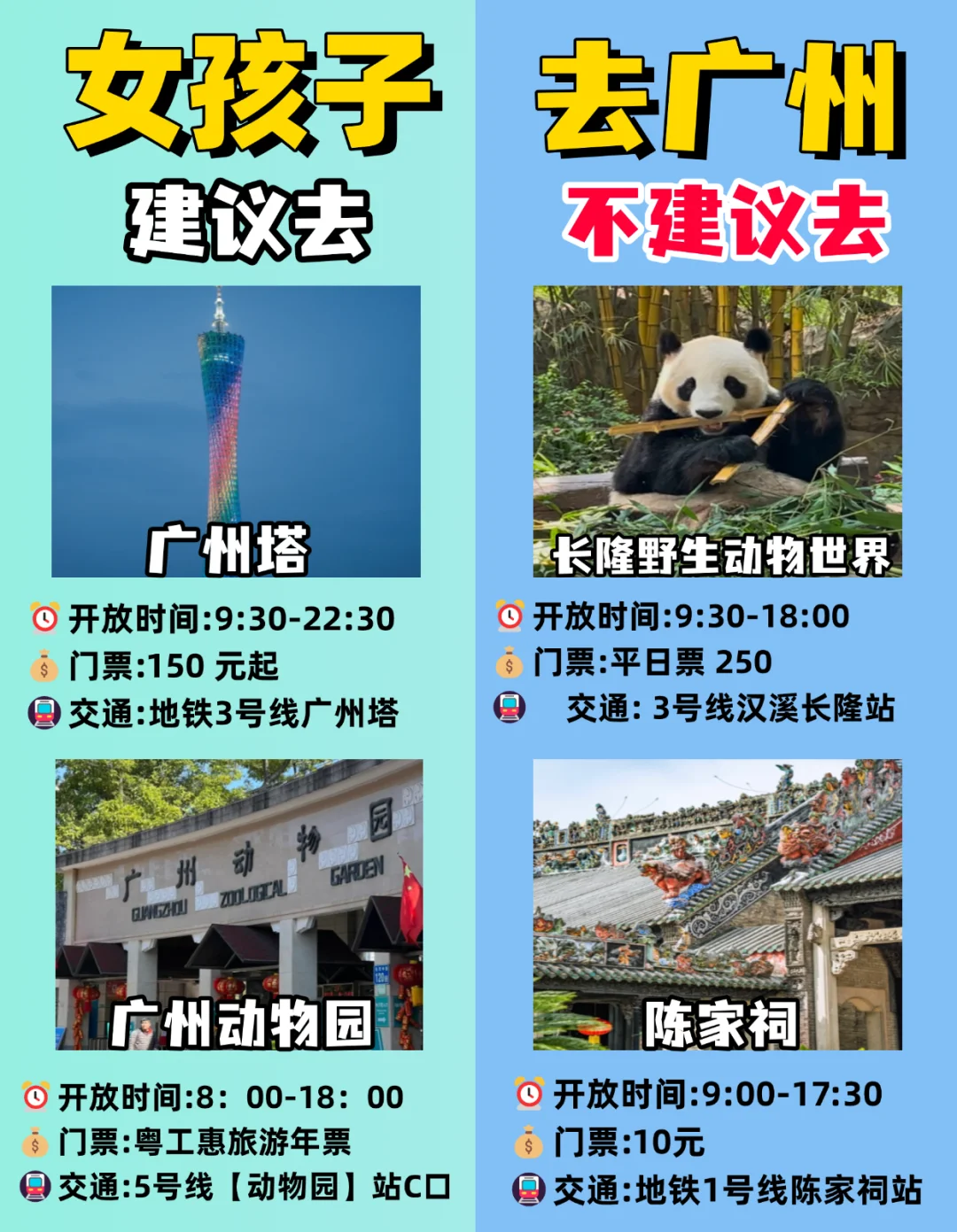懒人版|广州旅游攻略✅敲详细