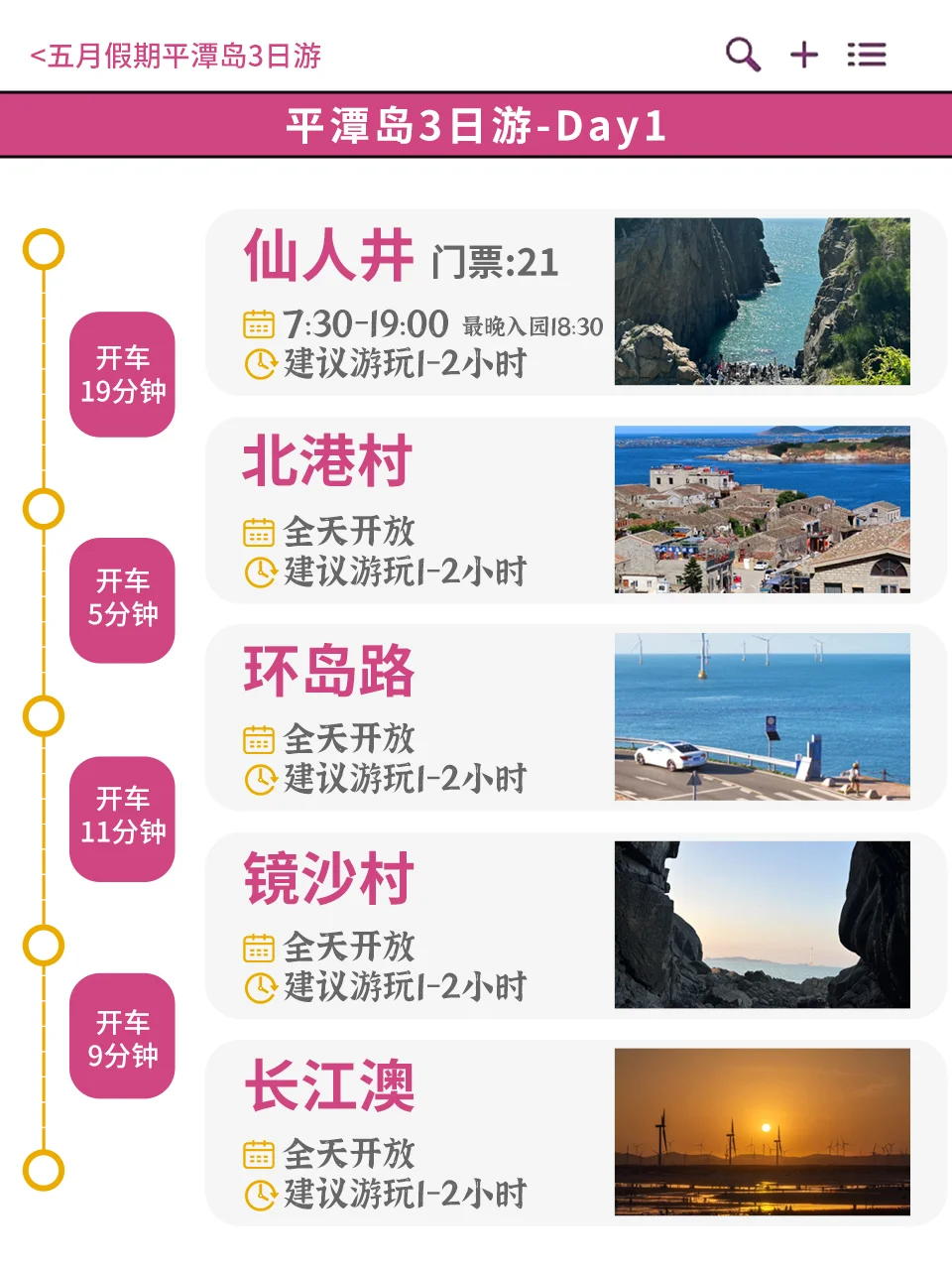 说真的，平潭没必要每个景点都去....