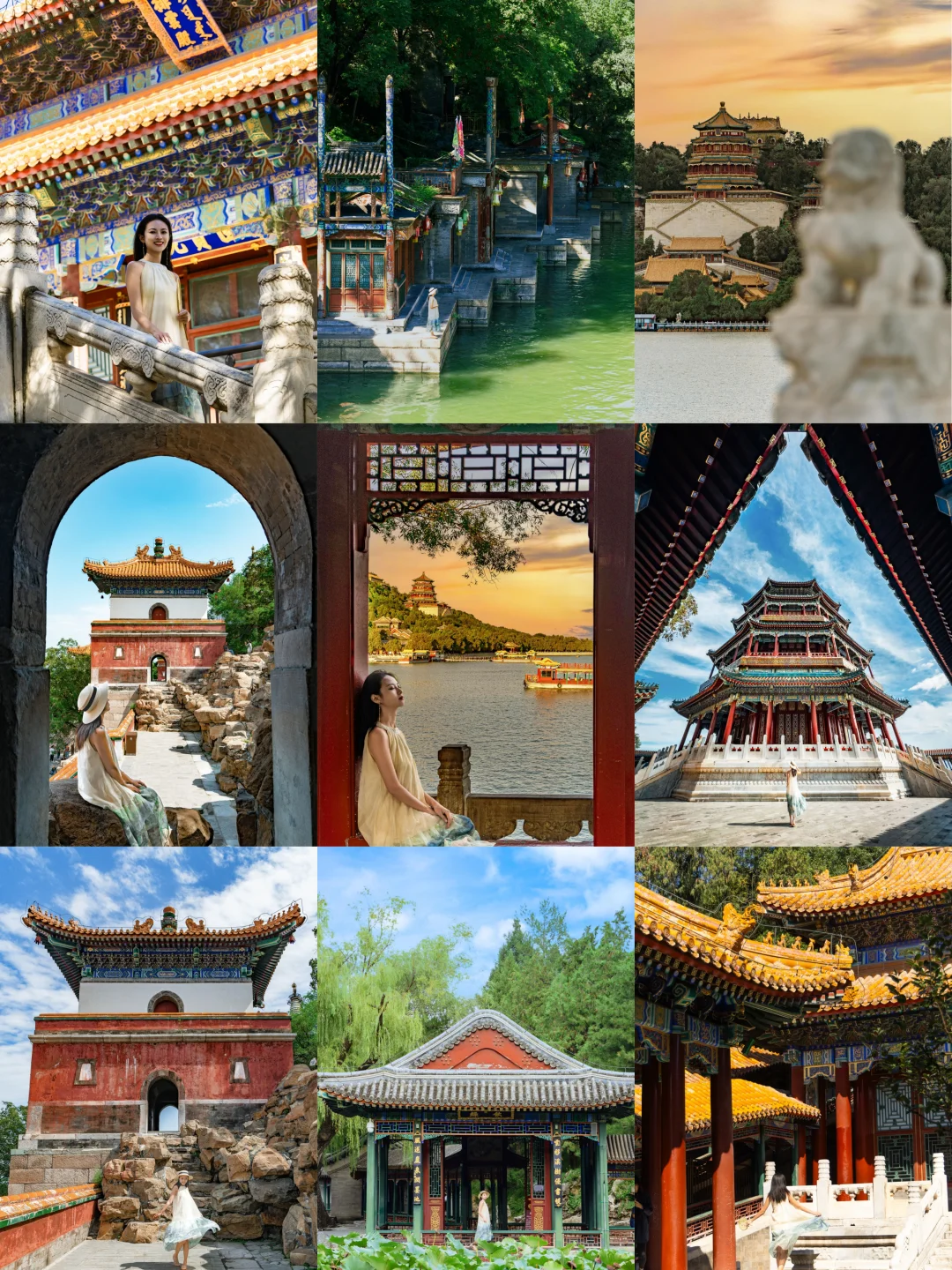 北京颐和园📍这几个机位都不拍你糊涂啊！