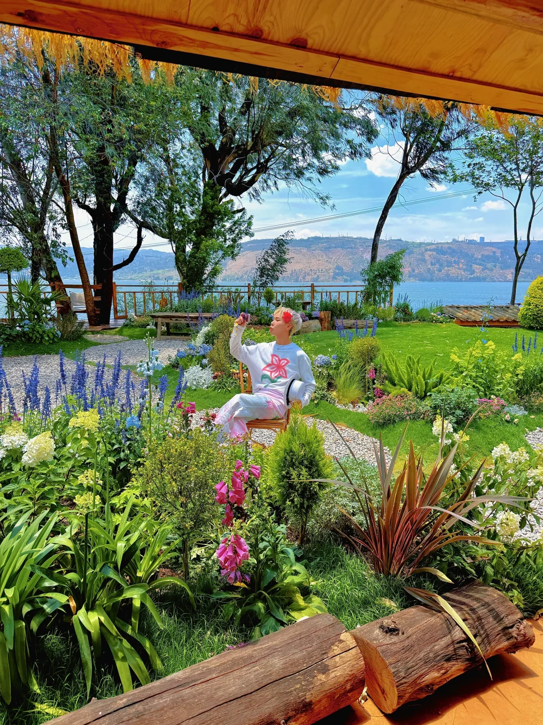 5.8实拍）昆明周边新的！！！超绝海景花园🌊……