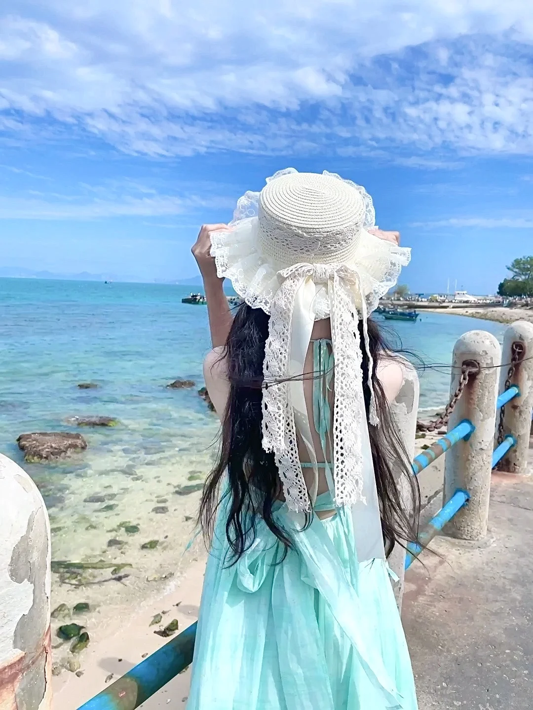 在西岛拍到了我的人生照片