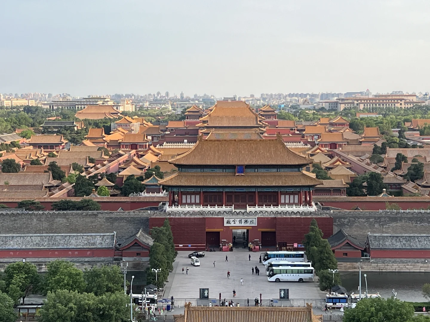 景山公园，最佳故宫全景打卡位