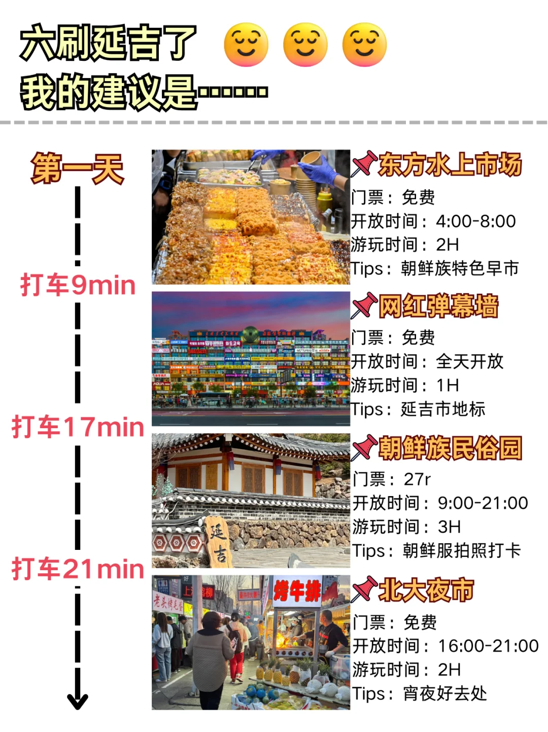 听劝！六刷延吉了！务必看完这篇攻略！