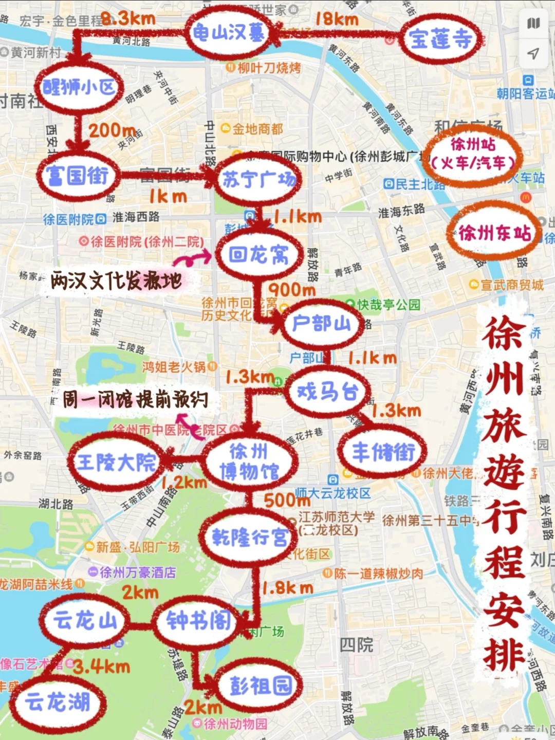 徐州旅游攻略 不踩雷