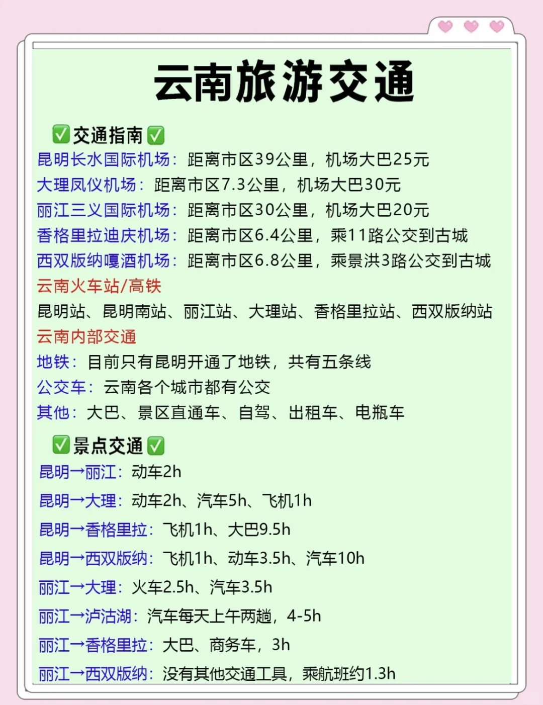 谁去云南不看这篇攻略，我都会伤心的💔