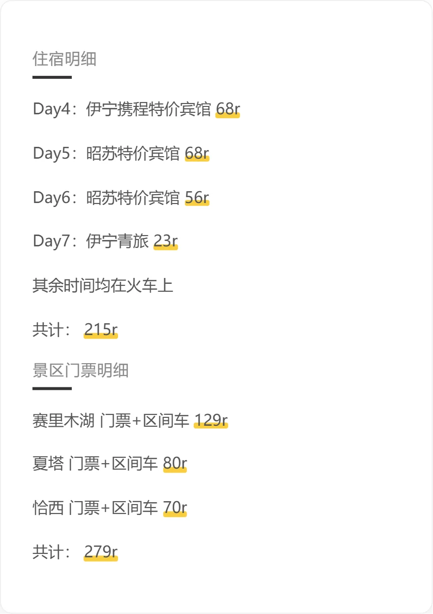 一个人的新疆旅行——极致穷游