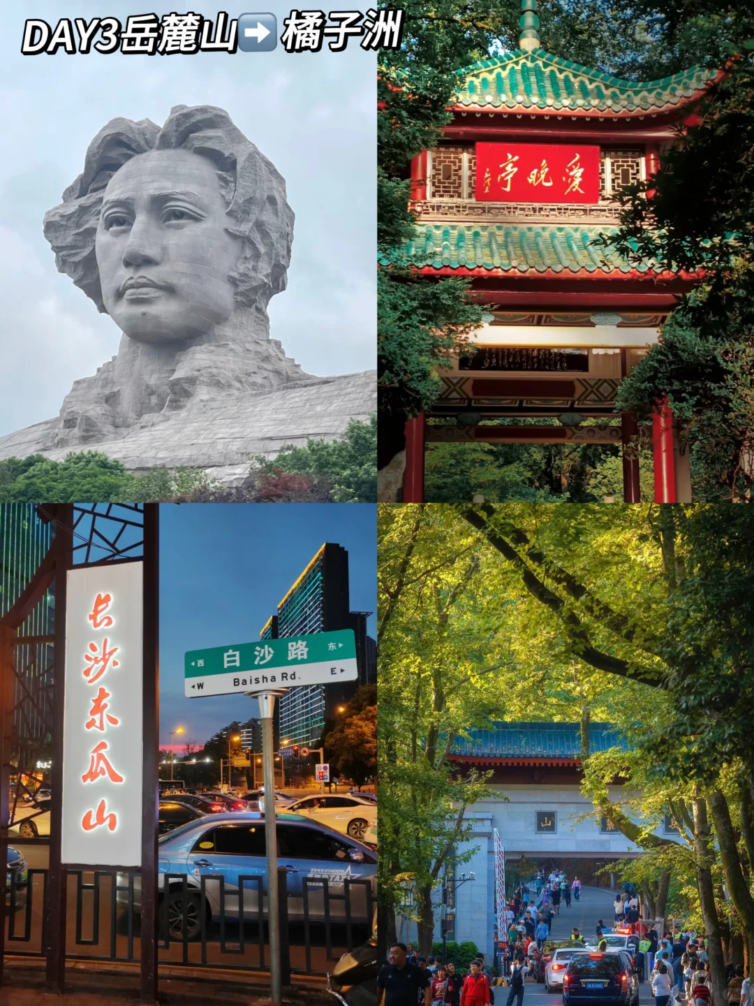 看了J人男朋友做长沙攻略😱激动得睡不着